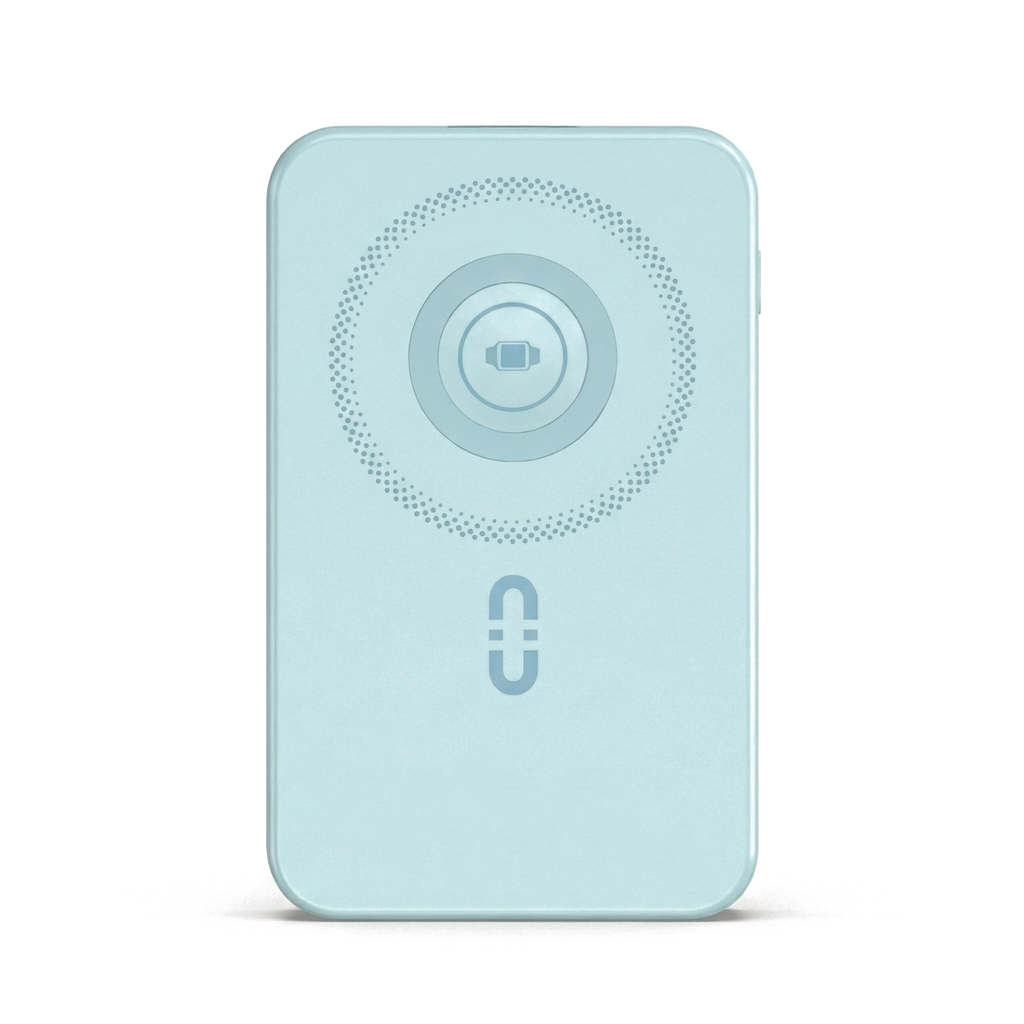 Sekage Power Bank sky blue - front