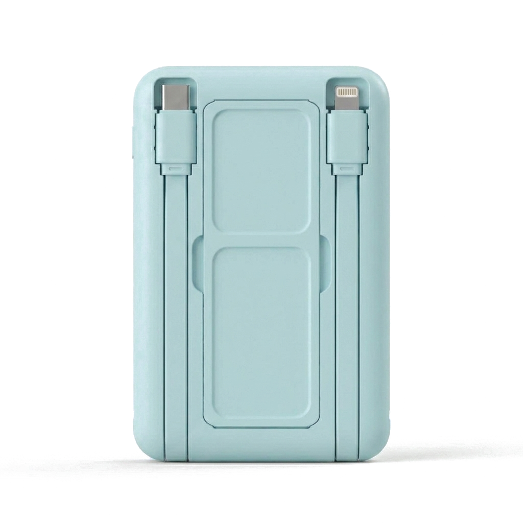 Sekage Power Bank sky blue - back